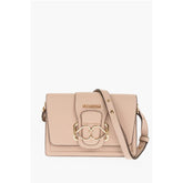 Moschino Beige Polyethylene Shoulder Bag